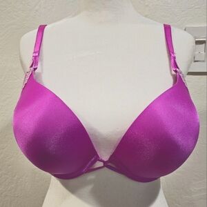 Victoria's Secret Plunge Bra Pink 38C EUC